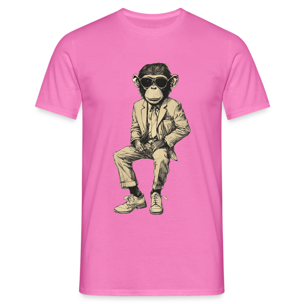 Mod Monkey, T-shirt herr - rosa