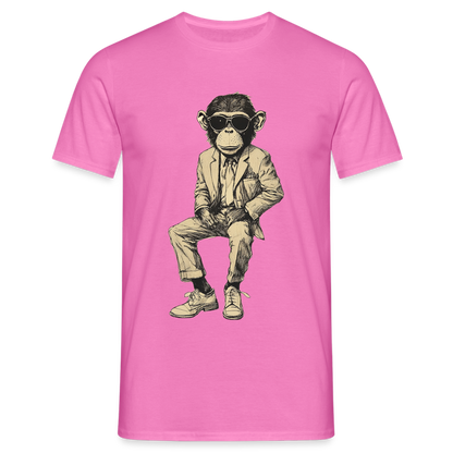 Mod Monkey, T-shirt herr - rosa