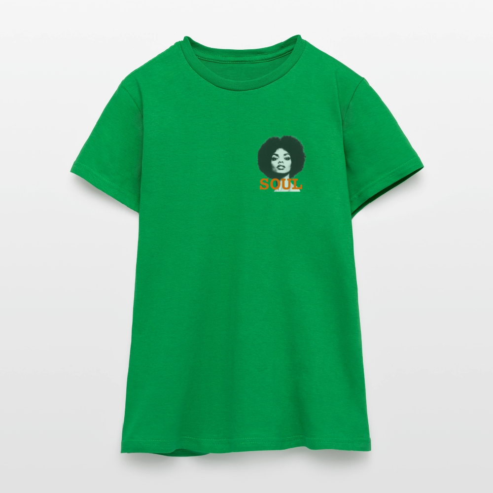 SOUL PWR - T-shirt dam - kellygrön