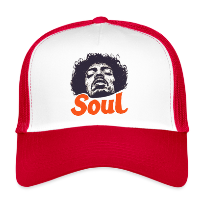 A Soul Awakening, Trucker Cap - vit/röd