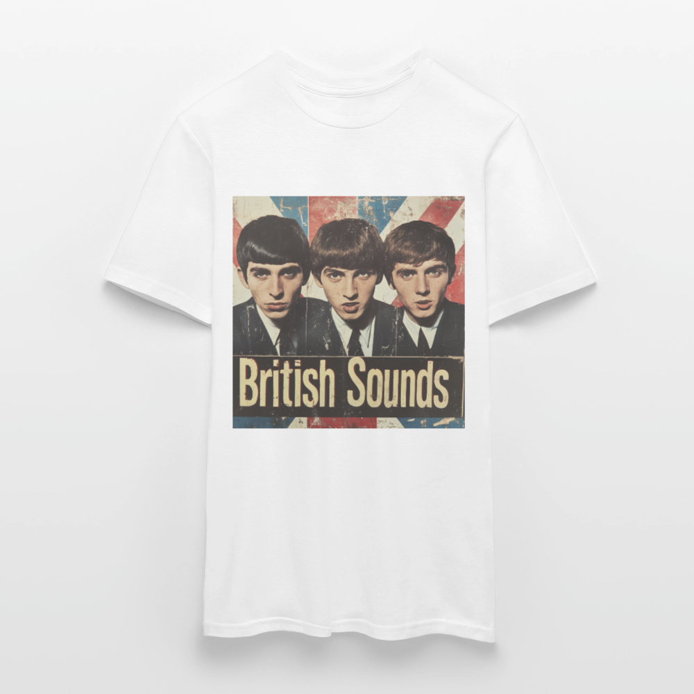 British sounds 1965, T-shirt herr - vit
