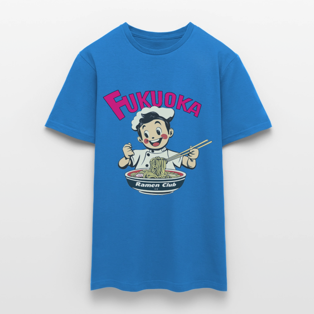 Fukuoka Ramen Club, T-shirt herr - kungsblå