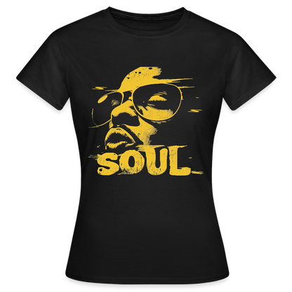 Funky Soul, T-shirt dam - svart