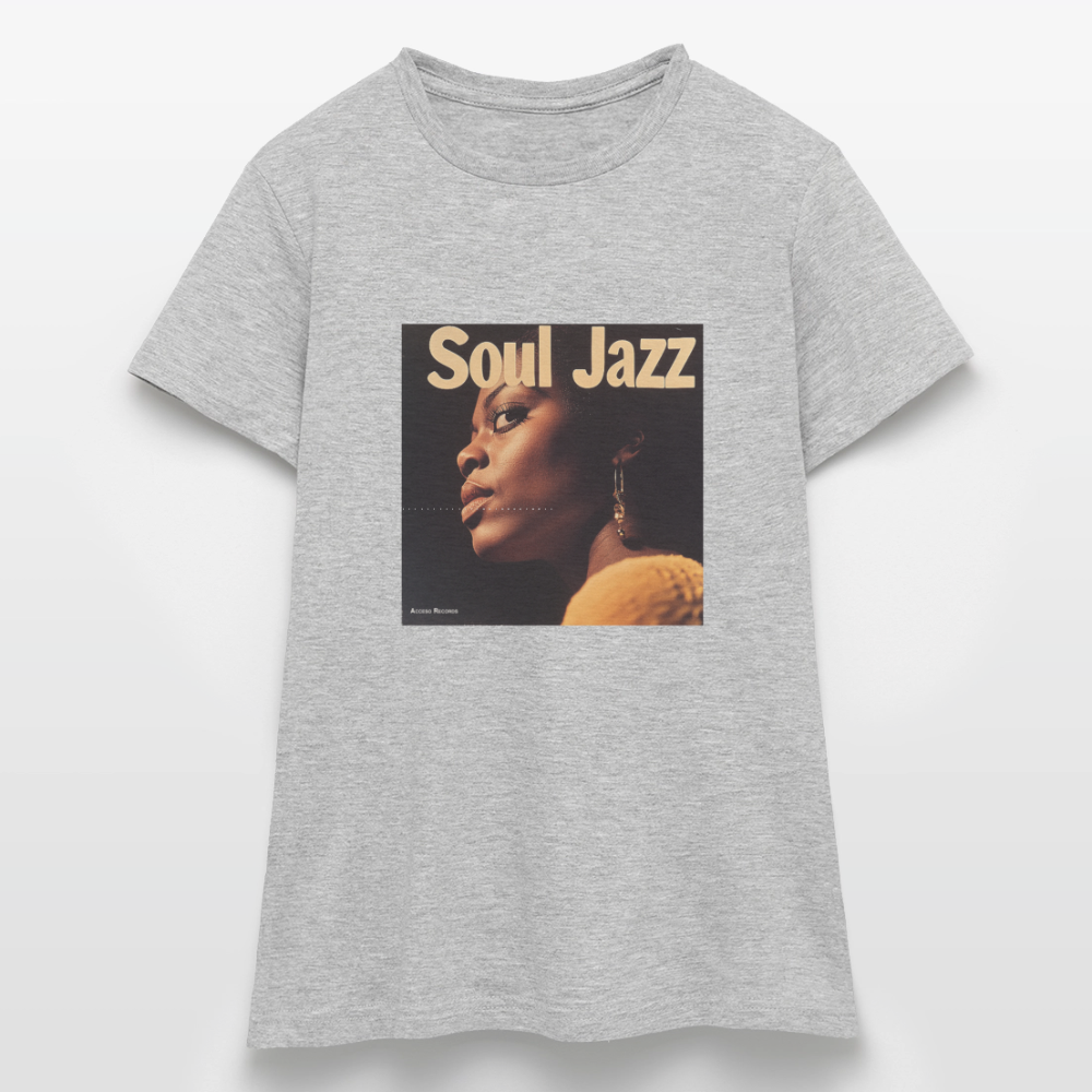 Acceso's Soul Groove: Jazz with a Beat, T-shirt dam - gråmelerad