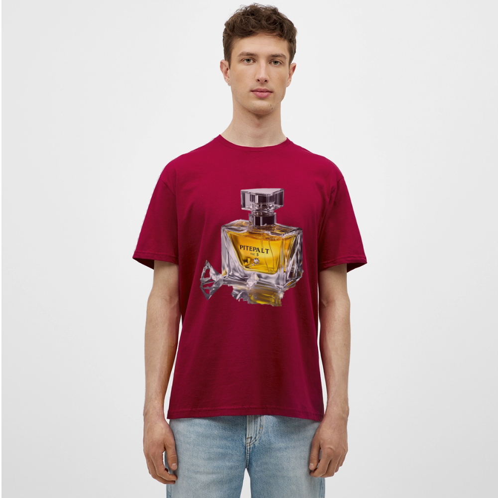 Pitepalt no:5, T-shirt herr - tegelröd