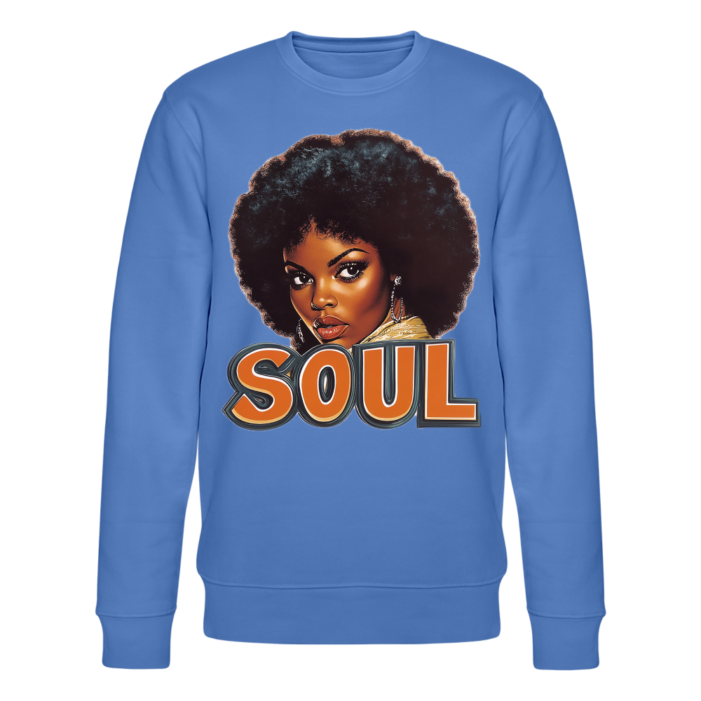 Soulful Vibes, Ekologisk sweatshirt CHANGER unisex från Stanley/Stella - blå