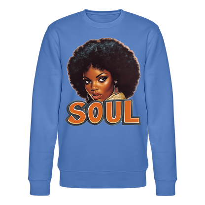 Soulful Vibes, Ekologisk sweatshirt CHANGER unisex från Stanley/Stella - blå