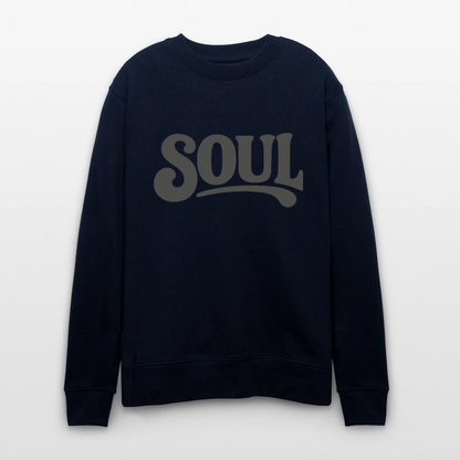 All About Soul, Ekologisk sweatshirt CHANGER unisex från Stanley/Stella - marinblått
