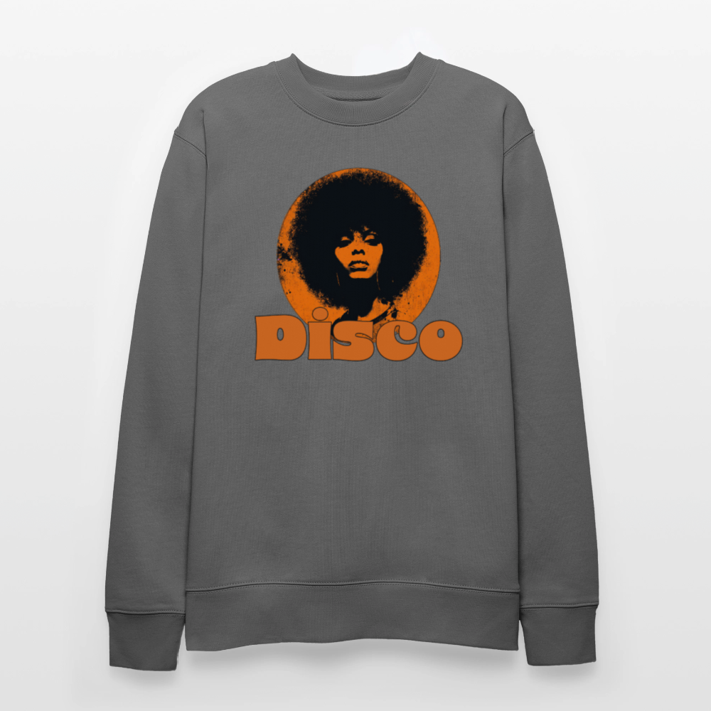 Disco Inferna, Ekologisk sweatshirt CHANGER unisex från Stanley/Stella - kolgrå