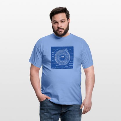 Kind of Blueprint, T-shirt unisex - carolina blue