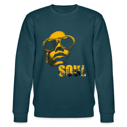 Golden Soul, Ekologisk sweatshirt CHANGER unisex från Stanley/Stella - mörk petrol
