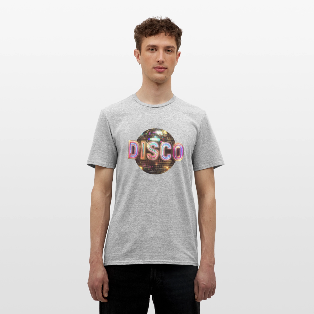 Disco Dreamscape, T-shirt herr - gråmelerad