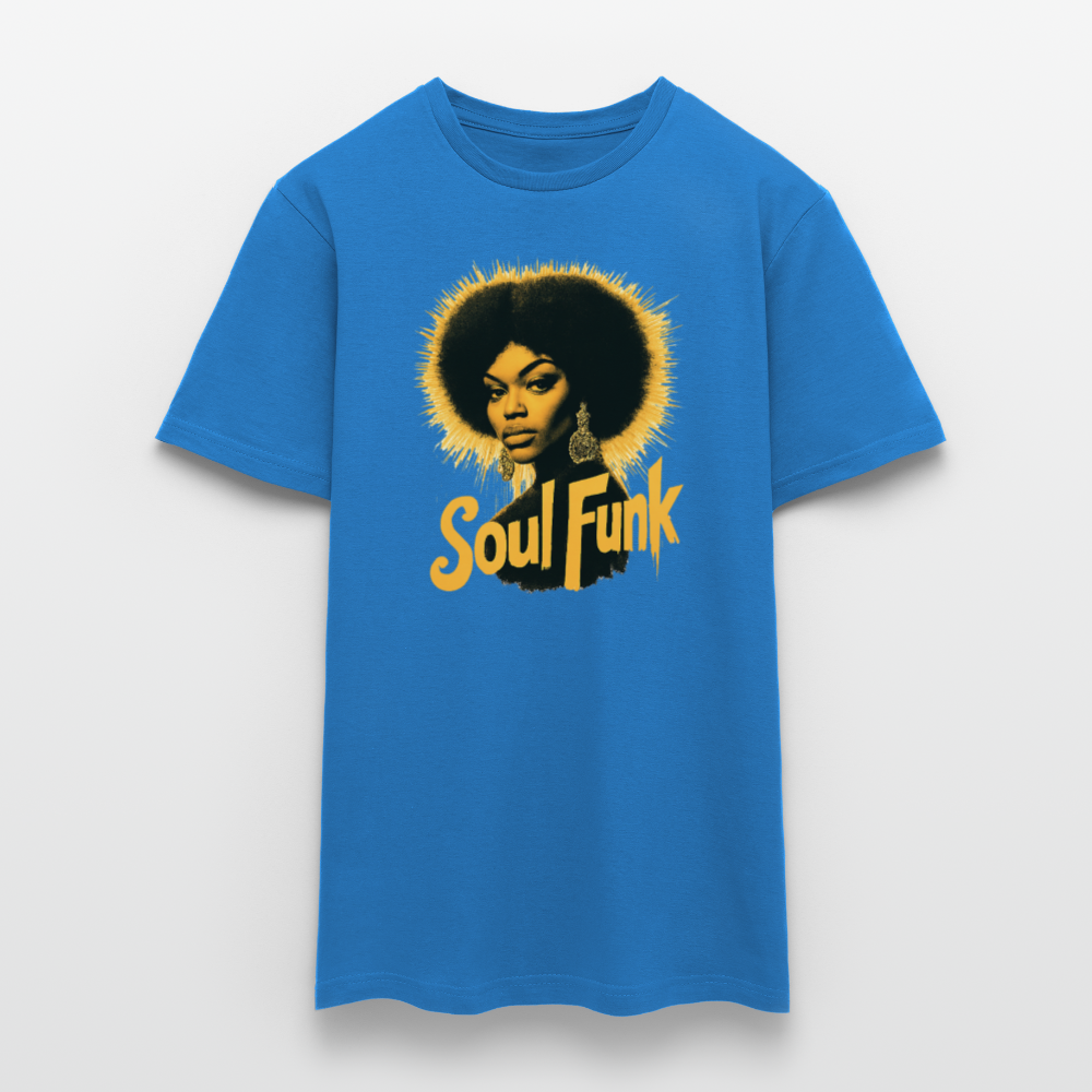 Soul Funk, T-shirt herr - kungsblå
