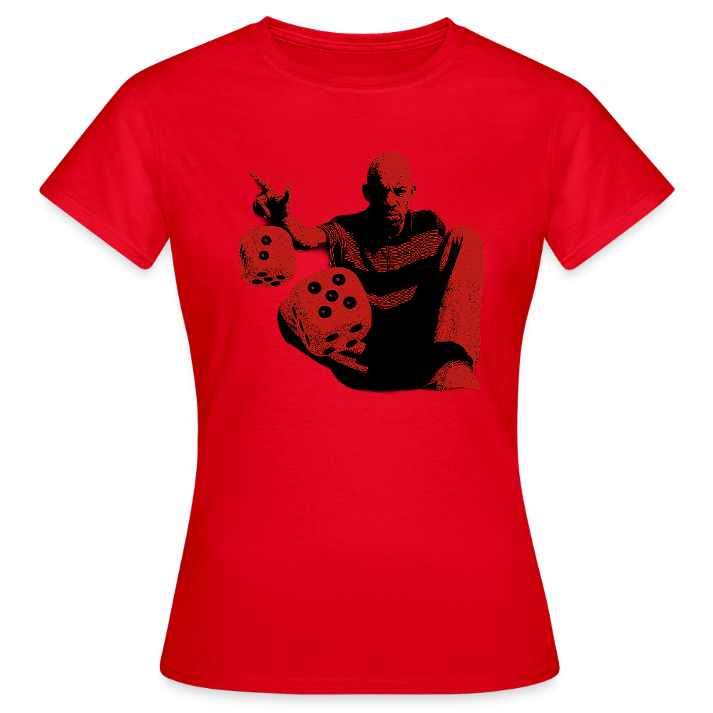 Six Side Story, T-shirt dam - röd