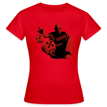 Six Side Story, T-shirt dam - röd