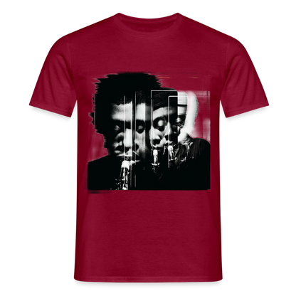 Between Breaths, T-shirt herr - tegelröd