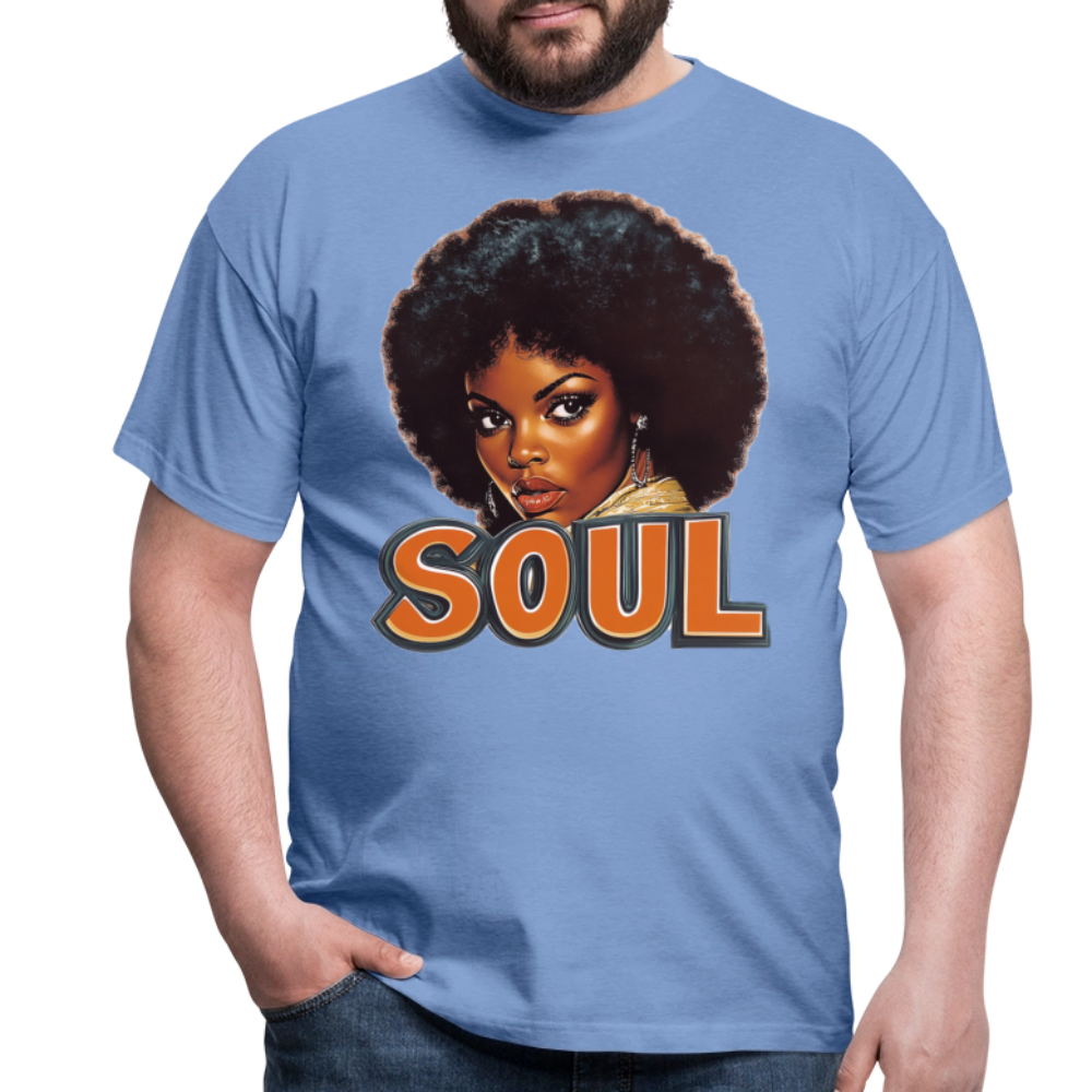 Soulful Vibes, T-shirt herr - carolina blue