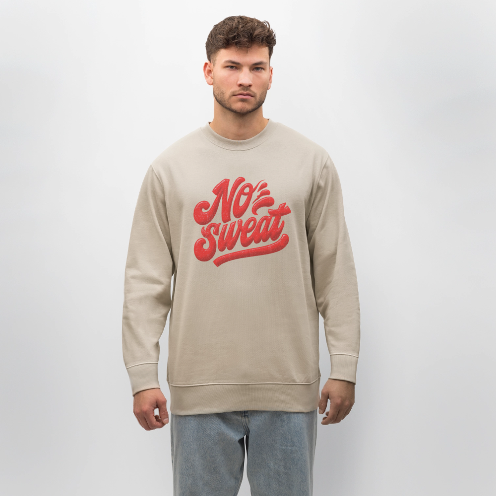 No Sweat, Ekologisk sweatshirt CHANGER unisex från Stanley/Stella - beige