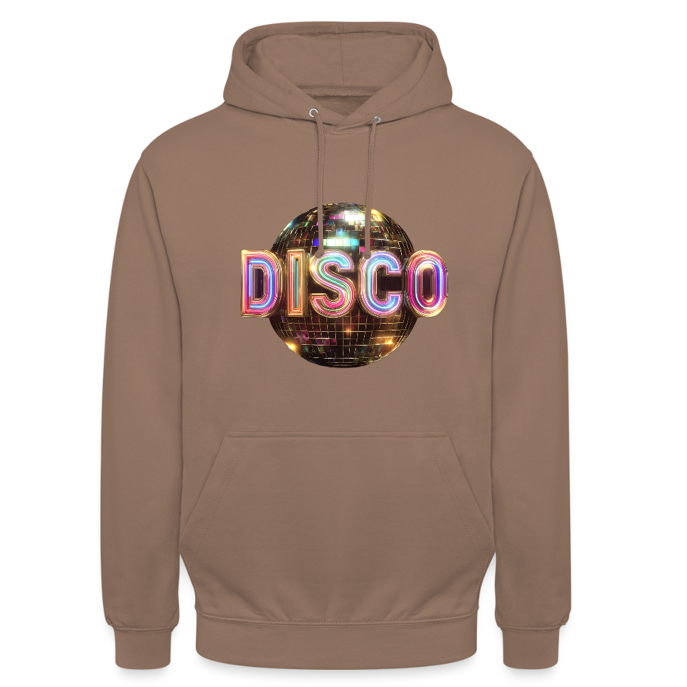 Disco Dreamscape, Luvtröja unisex - mocka