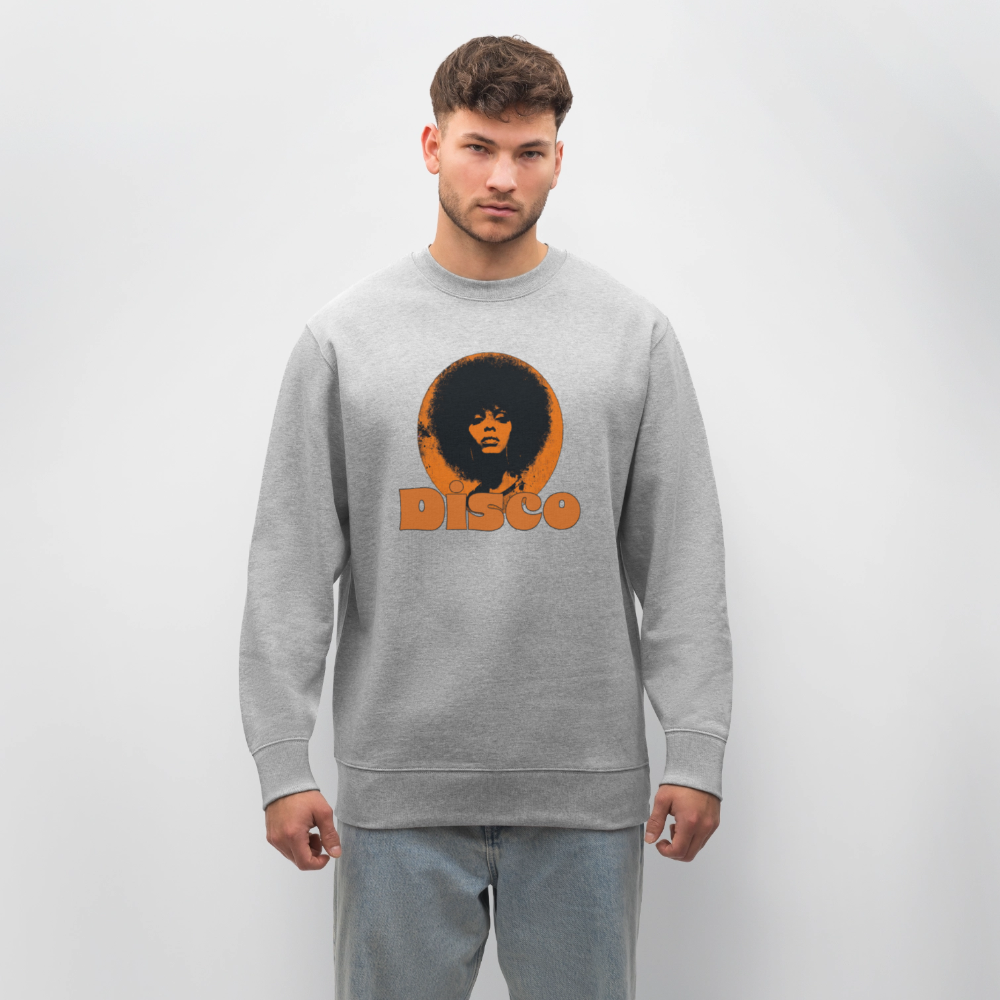 Disco Inferna, Ekologisk sweatshirt CHANGER unisex från Stanley/Stella - gråmelerad
