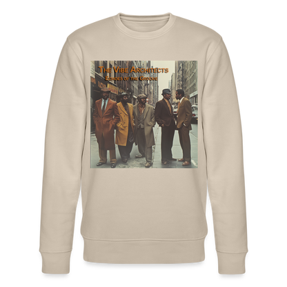 The Vibe Architects, Ekologisk sweatshirt CHANGER unisex från Stanley/Stella - beige