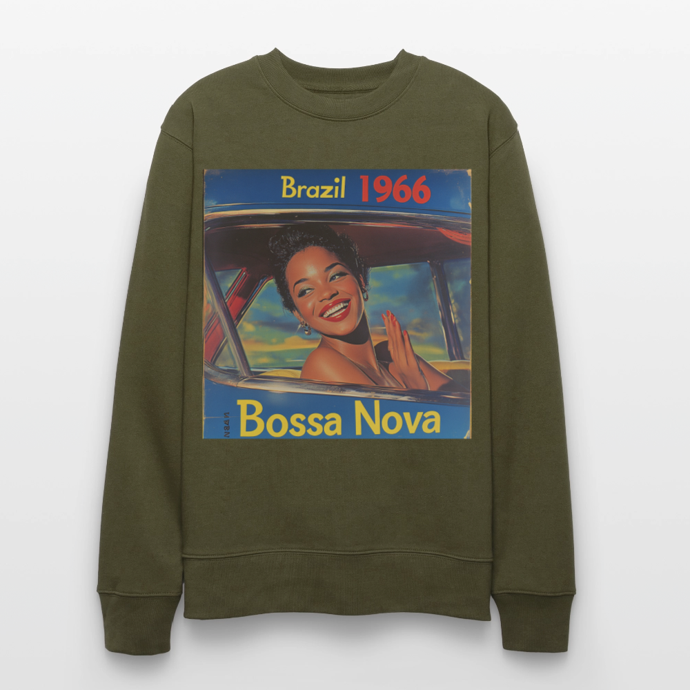 Isabela Costa, brazil 1966, Ekologisk sweatshirt CHANGER unisex från Stanley/Stella - kaki