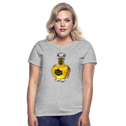 Eau de Perfume, T-shirt dam - gråmelerad