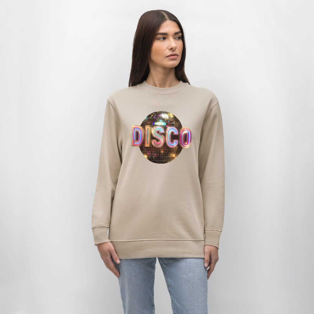 Disco Dreamscape, Ekologisk sweatshirt CHANGER unisex från Stanley/Stella - beige