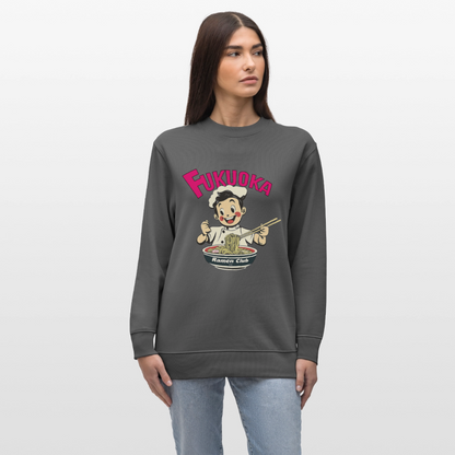 Fukuoka Ramen Club, Ekologisk sweatshirt CHANGER unisex från Stanley/Stella - kolgrå