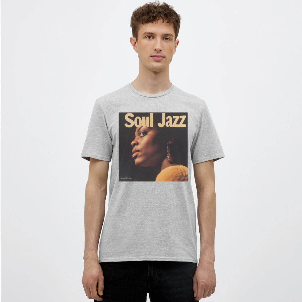 Acceso's Soul Groove: Jazz with a Beat, T-shirt herr - gråmelerad