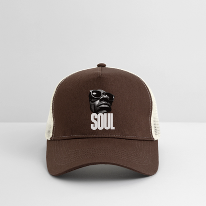 Soul Frequency, Trucker Cap - brun/beige