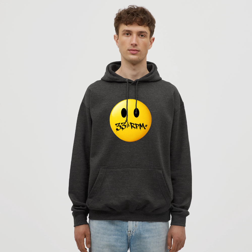 Turntable Grin, Luvtröja unisex - kolgrå