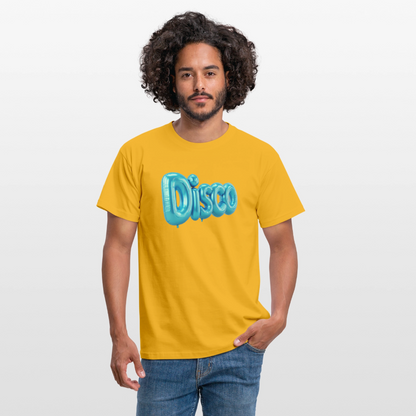 Pump the Disco, T-shirt herr - gul