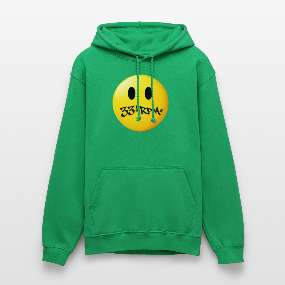 Turntable Grin, Luvtröja unisex - kellygrön