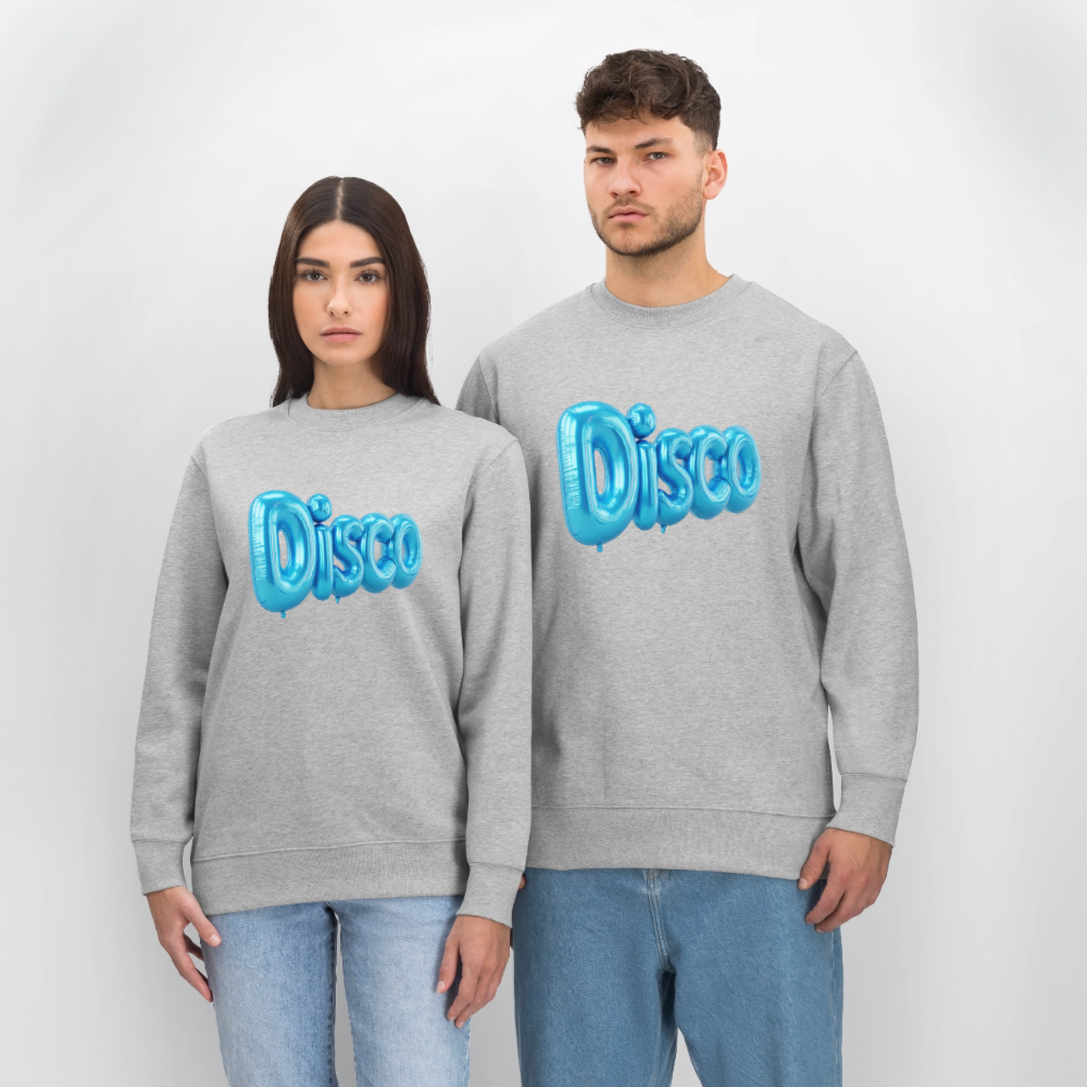 Pump the Disco, Ekologisk sweatshirt CHANGER unisex från Stanley/Stella - gråmelerad