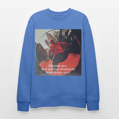 Super Breaks vol 2, Ekologisk sweatshirt CHANGER unisex från Stanley/Stella - blå