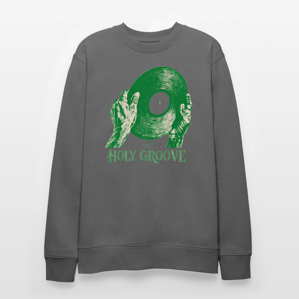 The Holy Groove, Ekologisk sweatshirt CHANGER unisex från Stanley/Stella - kolgrå