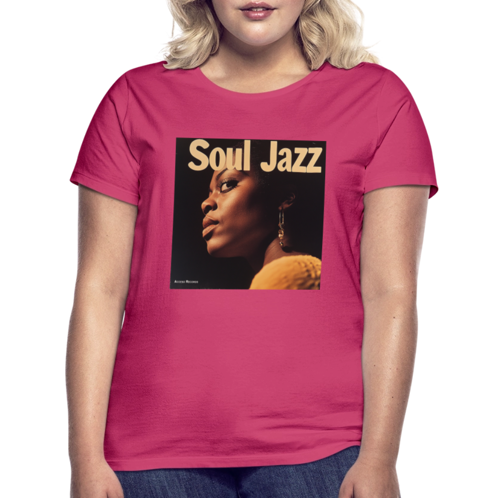 Acceso's Soul Groove: Jazz with a Beat, T-shirt dam - azalea