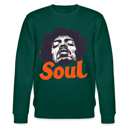 A Soul Awakening, Ekologisk sweatshirt CHANGER unisex från Stanley/Stella - skogsgrön