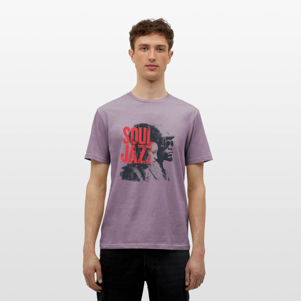 The Essence of Soul Jazz, T-shirt unisex - lilagrå 