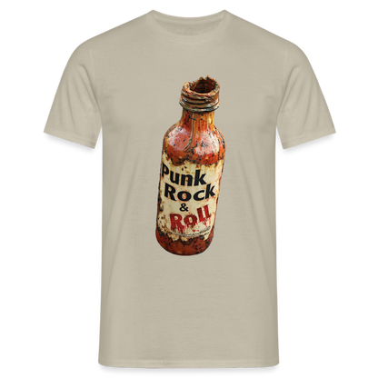 Heat of Rebellion, T-shirt herr - sandbeige