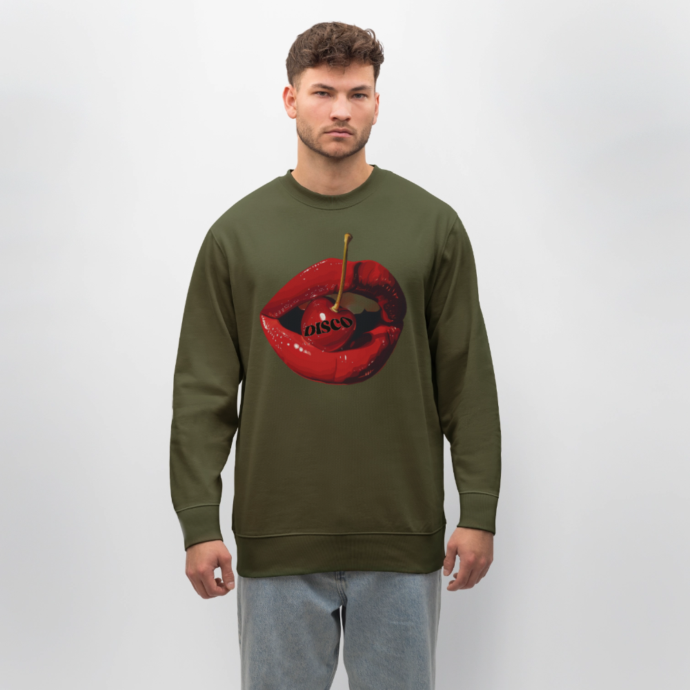 Taste of Disco, Ekologisk sweatshirt CHANGER unisex från Stanley/Stella - kaki