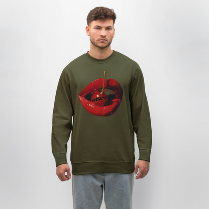 Taste of Disco, Ekologisk sweatshirt CHANGER unisex från Stanley/Stella - kaki