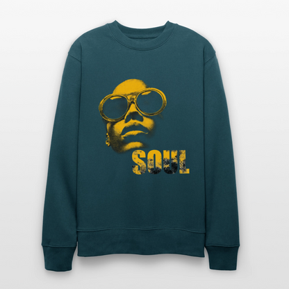 Golden Soul, Ekologisk sweatshirt CHANGER unisex från Stanley/Stella - mörk petrol