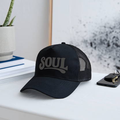 All About Soul, Trucker Cap - svart/svart