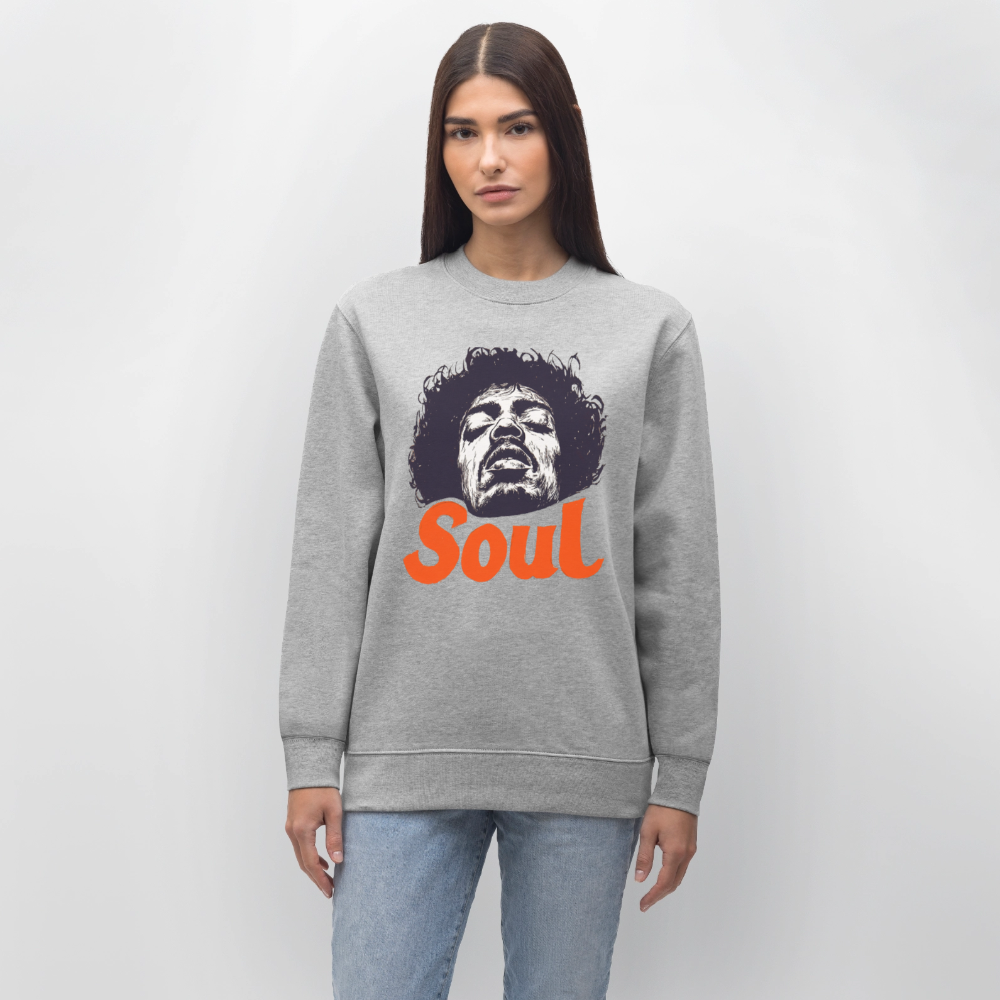 A Soul Awakening, Ekologisk sweatshirt CHANGER unisex från Stanley/Stella - gråmelerad