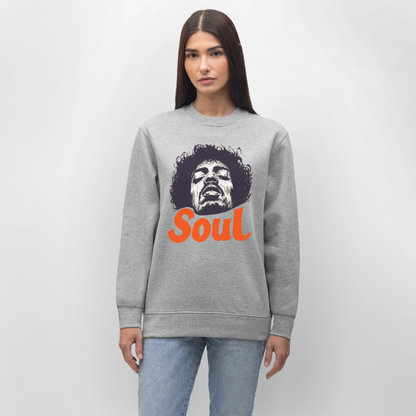A Soul Awakening, Ekologisk sweatshirt CHANGER unisex från Stanley/Stella - gråmelerad