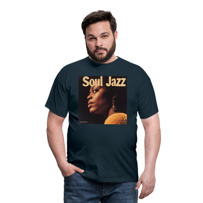 Acceso's Soul Groove: Jazz with a Beat, T-shirt herr - marinblå