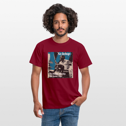 Push It Bebop, T-shirt unisex - tegelröd