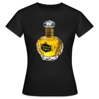 Eau de Perfume, T-shirt dam - svart